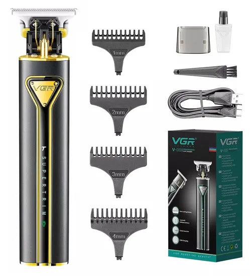 Kit Máquina de Barbear Voyager V-009 Recargable